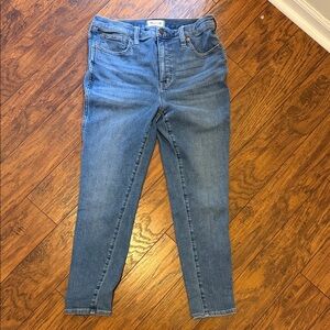 Madewell Women's Skinny Jeans in Classic Denim